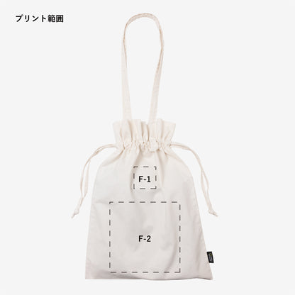 【ORIGINAL PRINT】ST2103 DRAWSTRING BAG※別途プリント代