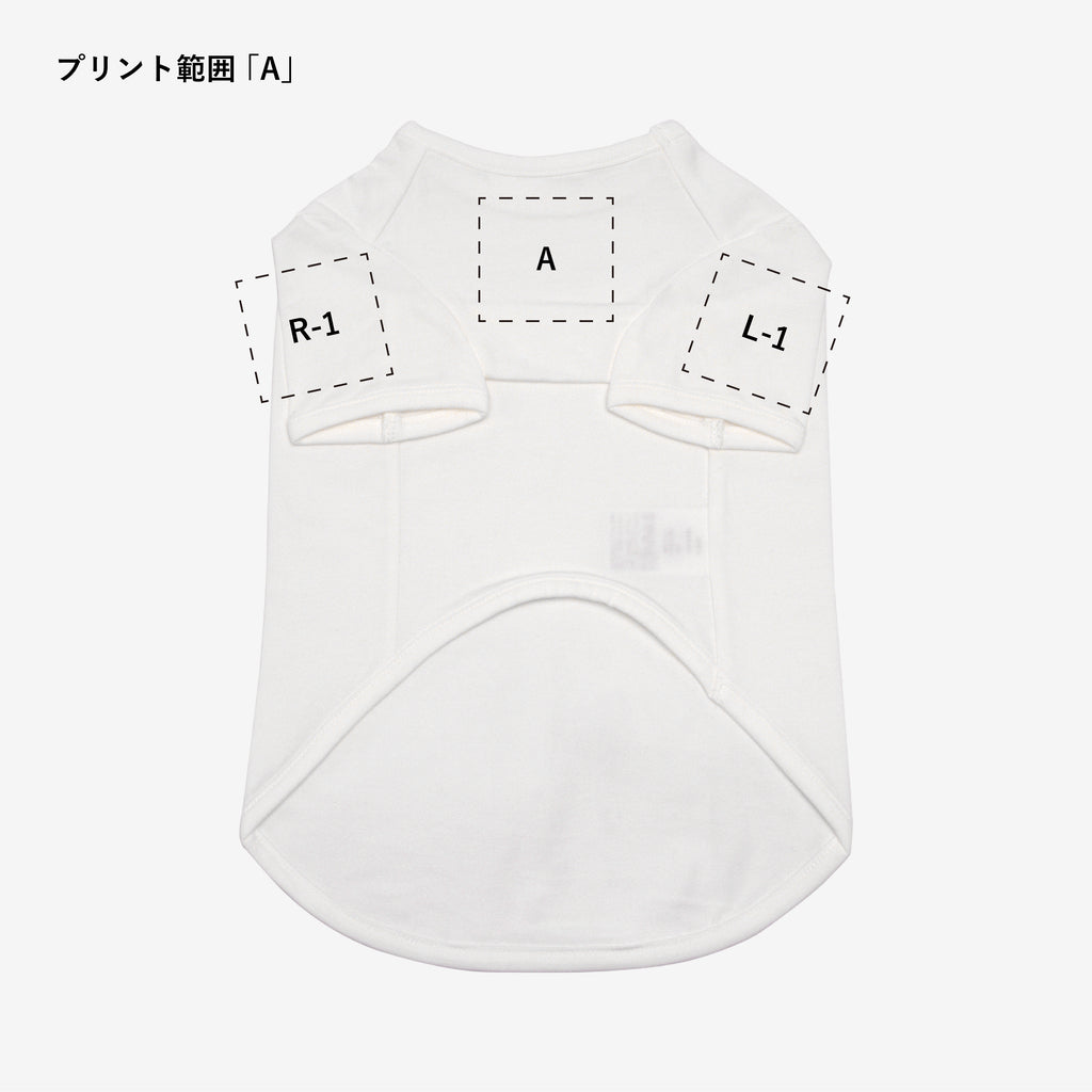 【ORIGINAL PRINT】HALF SLEEVE ※別途プリント代