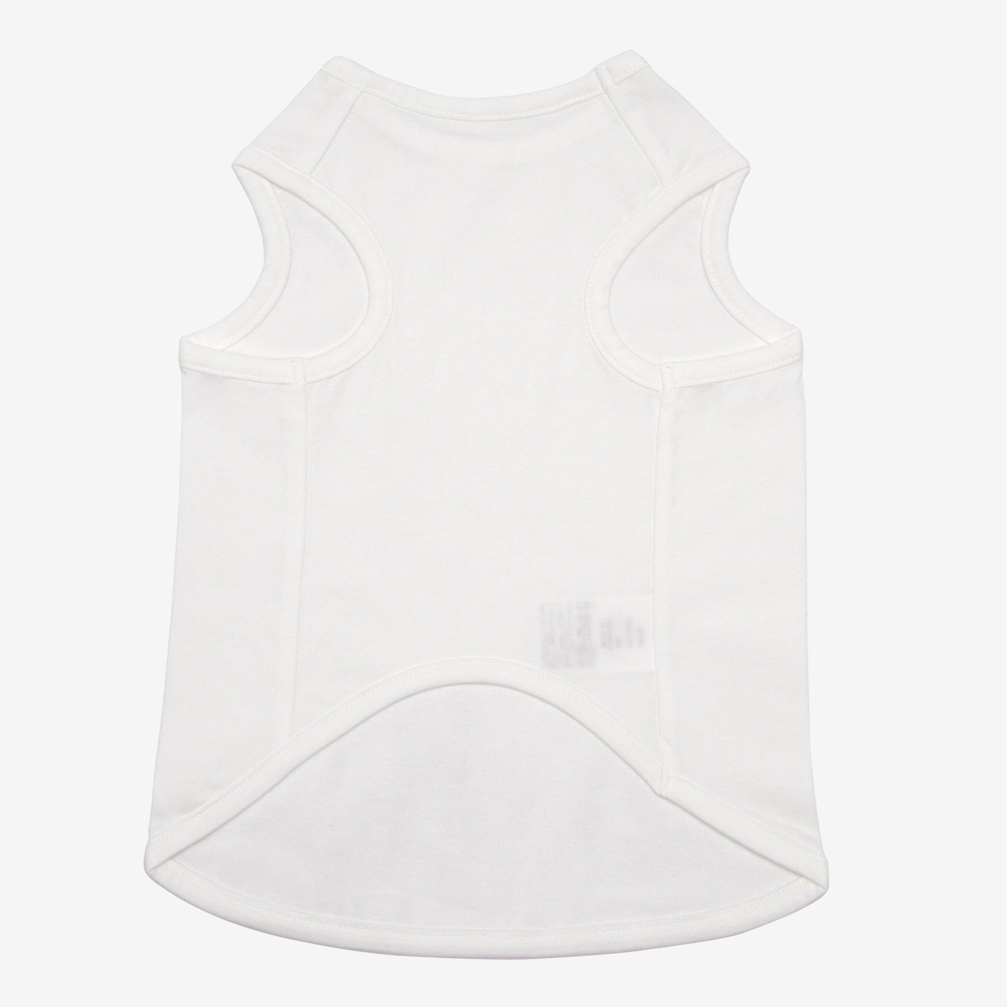 PET NO SLEEVE T WHITE