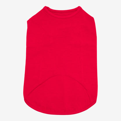 PET HALF SLEEVE T RED