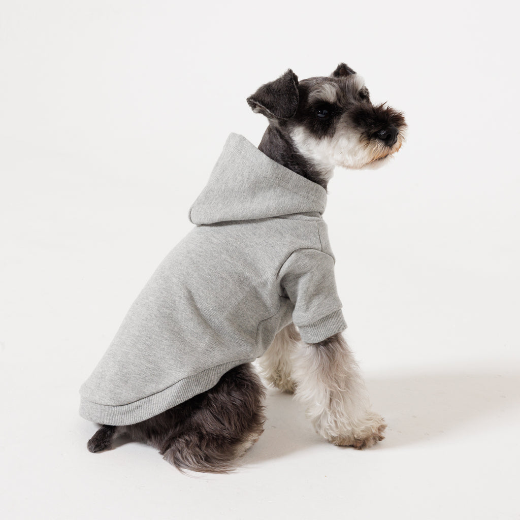 【NEW】PET HALF SLEEVE FRENCH TERRY PARKA HEATHER GRAY