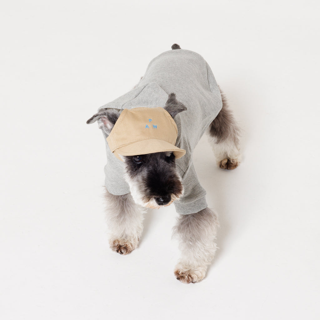 PAW TRIANGLE LOGO BEIGE