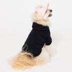 【NEW】PET HALF SLEEVE FRENCH TERRY PARKA HEATHER BLACK