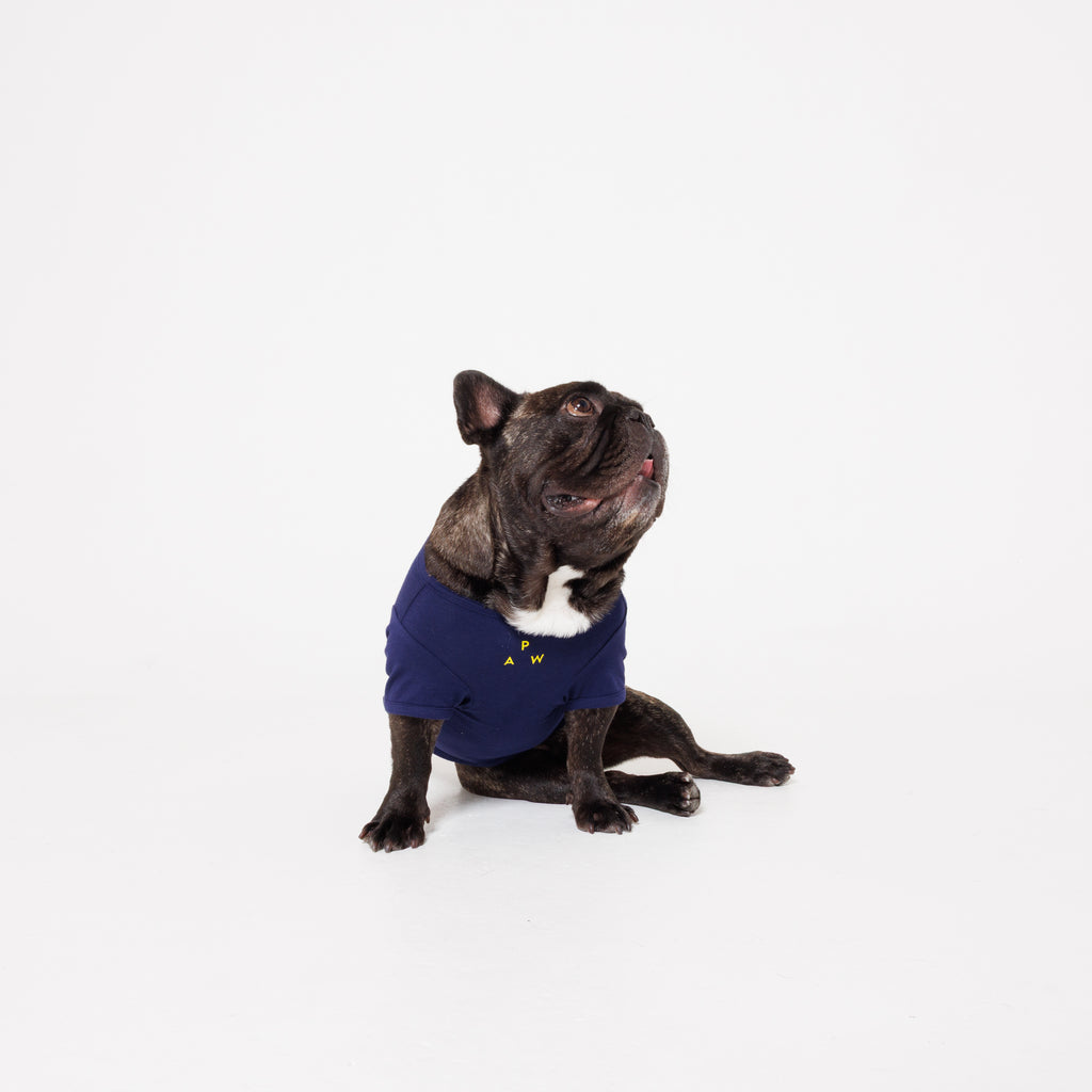 PAW PAW PAW LOGO PRINT PET HALF SLEEVE T