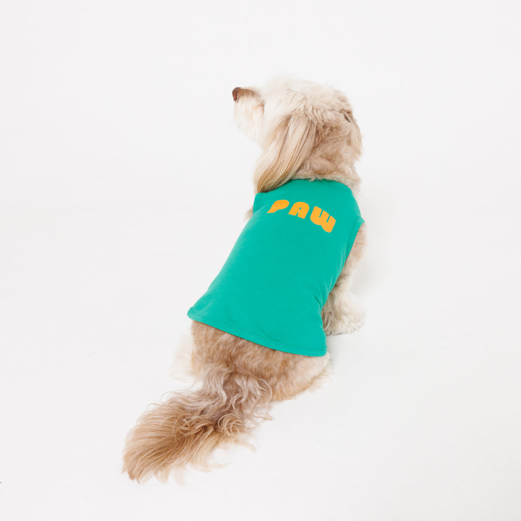PAW LOGO PRINT PET NO SLEEVE T