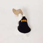 PAW  LOGO  PRINT PET HALF SLEEVE T