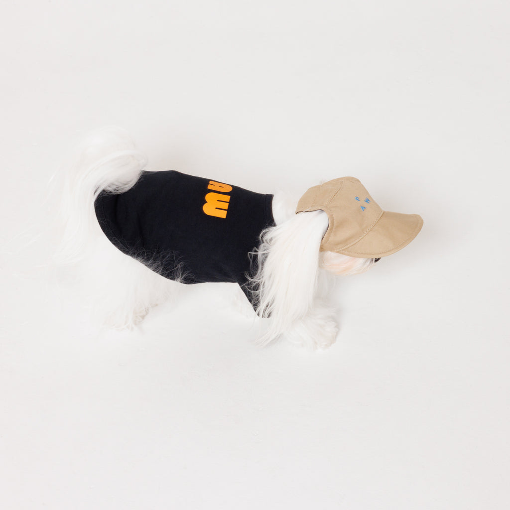 PAW TRIANGLE LOGO BEIGE