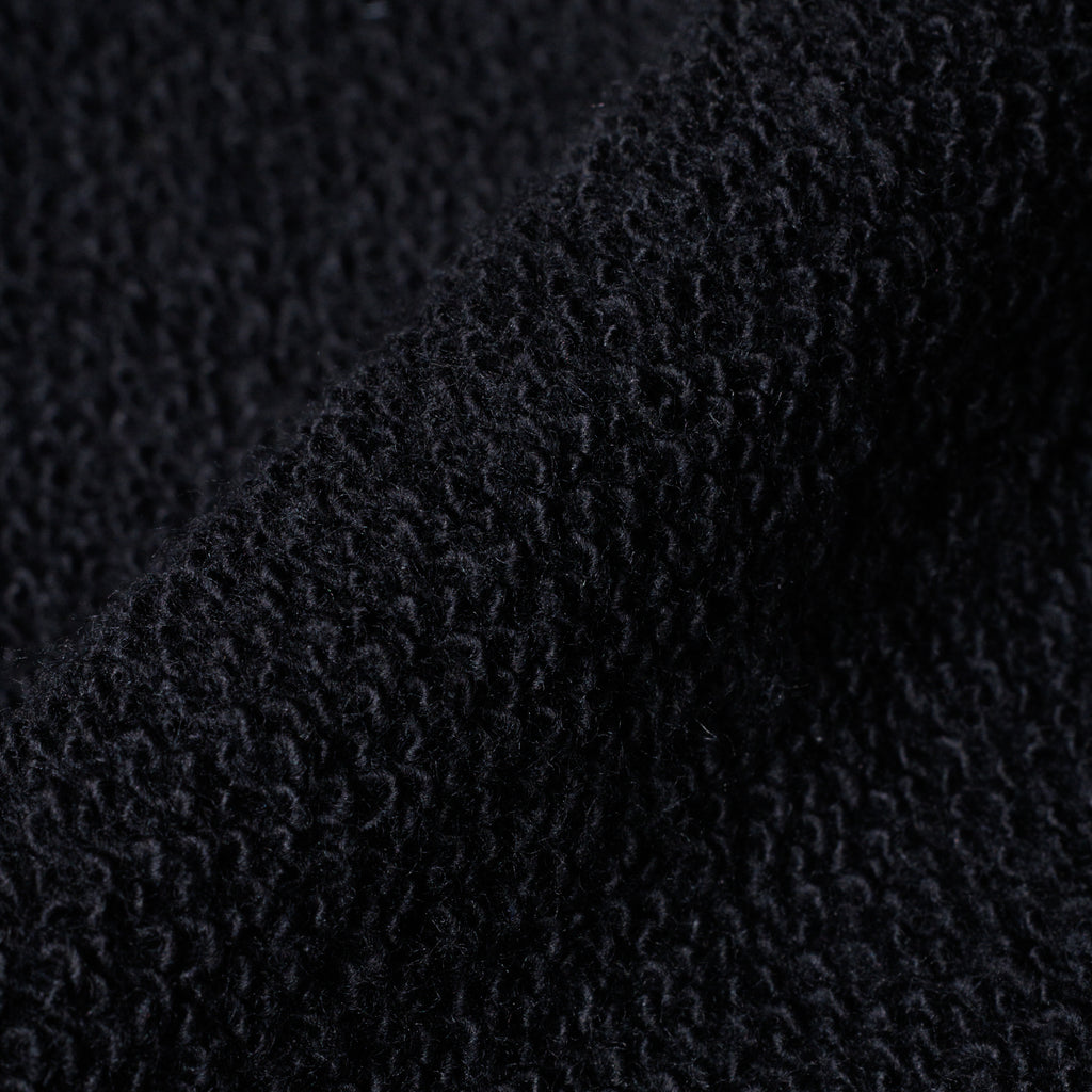 【NEW】PET HALF SLEEVE FRENCH TERRY PARKA HEATHER BLACK