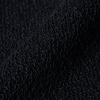 【NEW】PET HALF SLEEVE FRENCH TERRY PARKA HEATHER BLACK