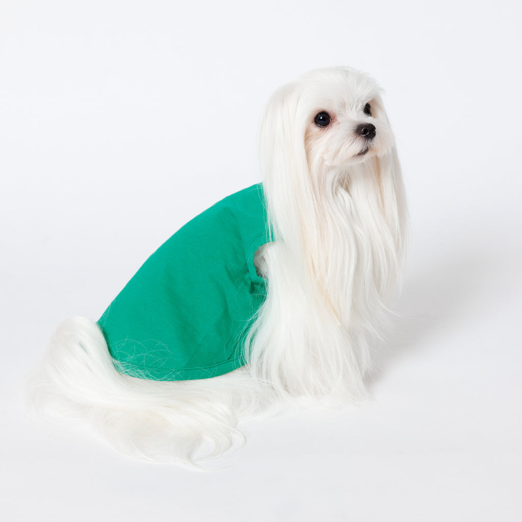PET NO SLEEVE T GREEN