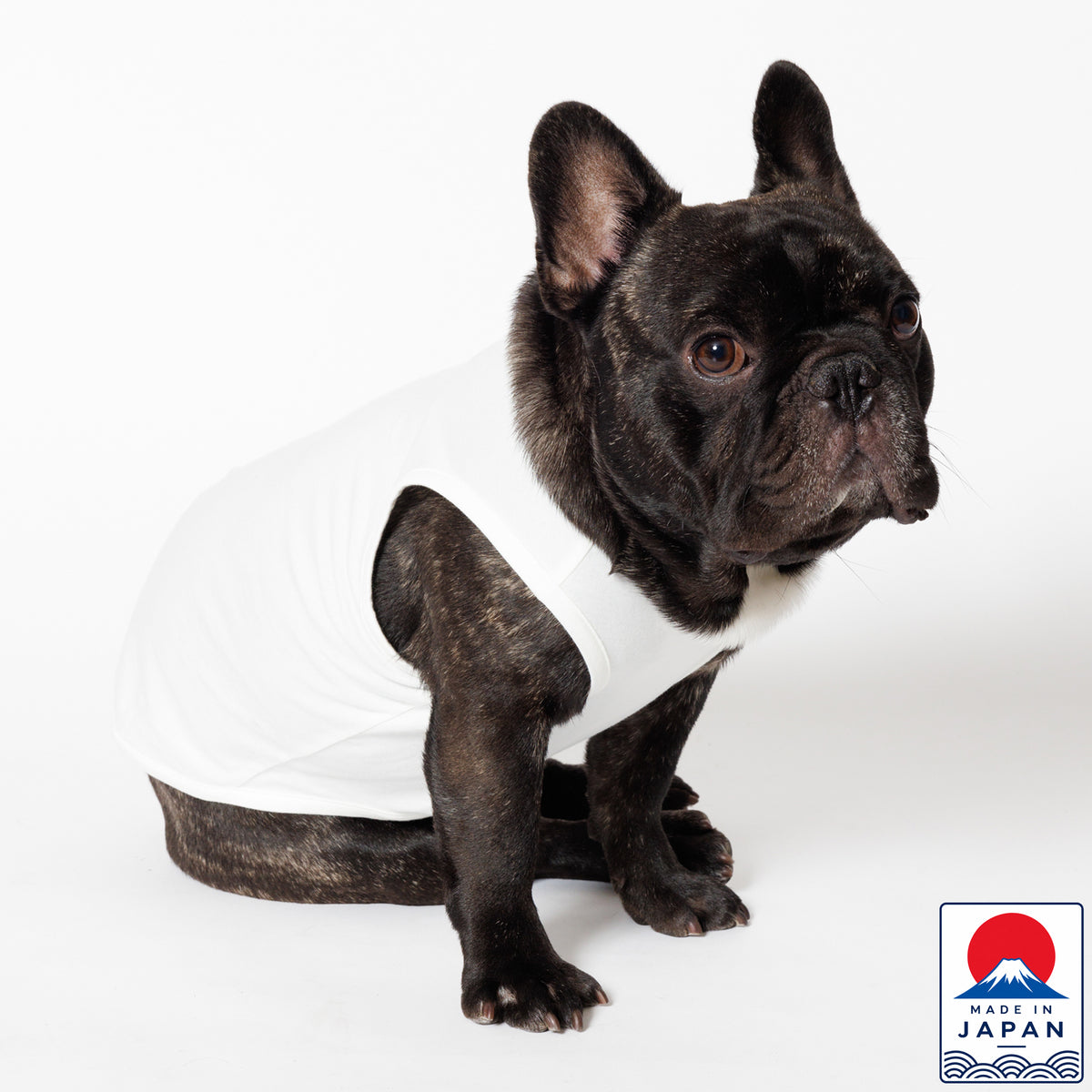 PET NO SLEEVE T WHITE