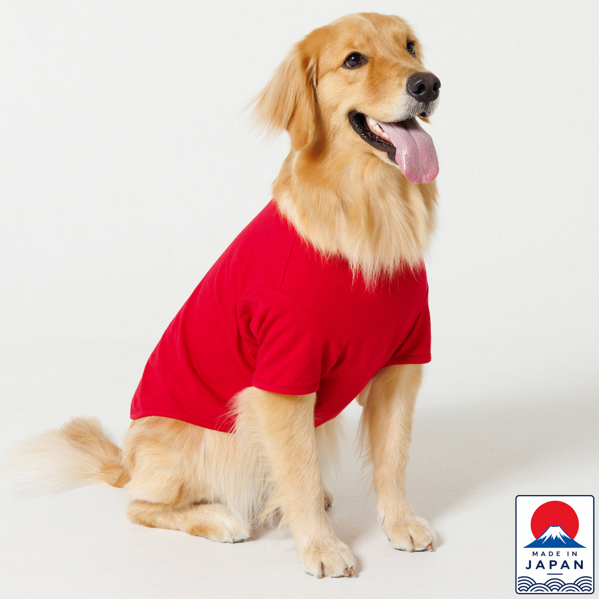 PET HALF SLEEVE T RED