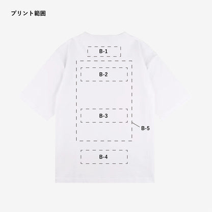 【ORIGINAL PRINT】DF1103 OVER SIZE COMFORT T-SHIRT ※別途プリント代