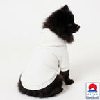 【NEW】PET HALF SLEEVE FRENCH TERRY PARKA  WHITE