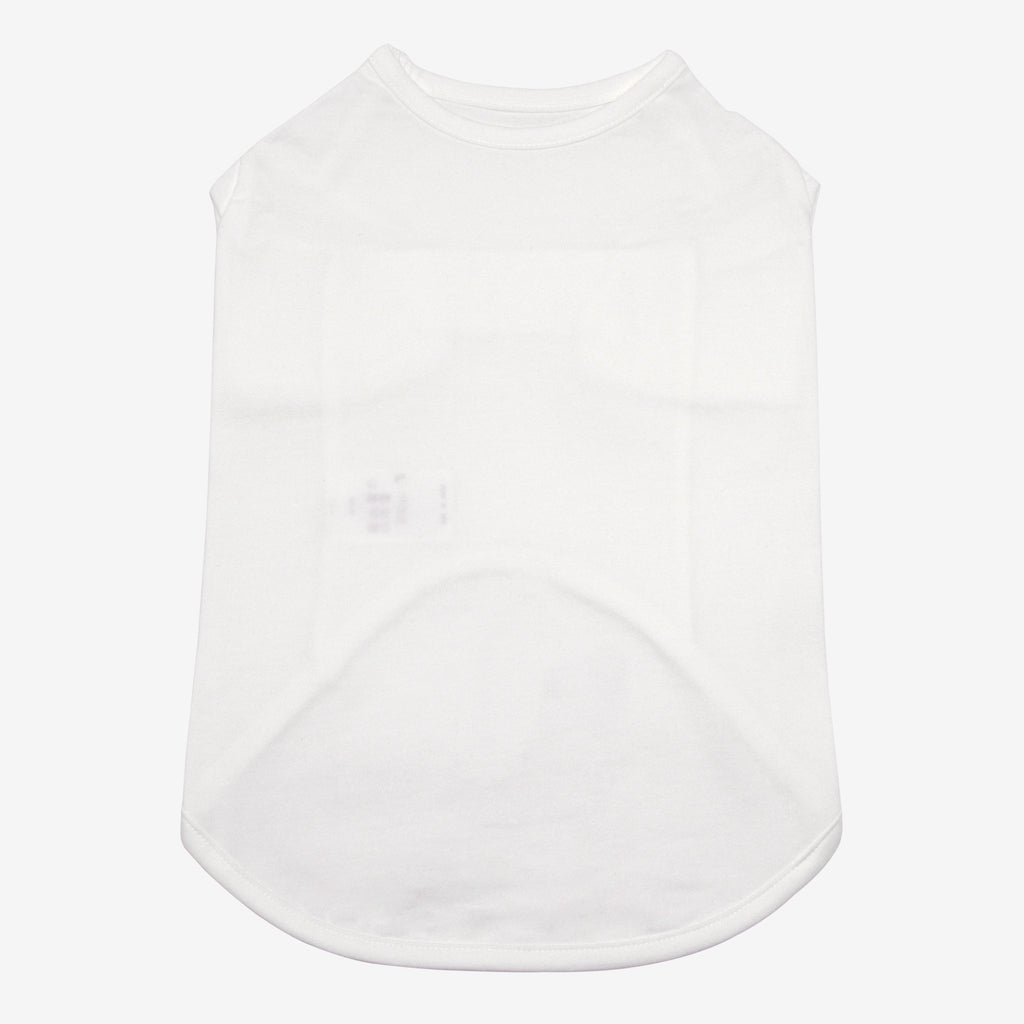 PET HALF SLEEVE T WHITE