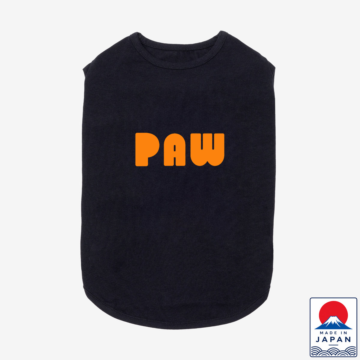 PAW  LOGO  PRINT PET HALF SLEEVE T