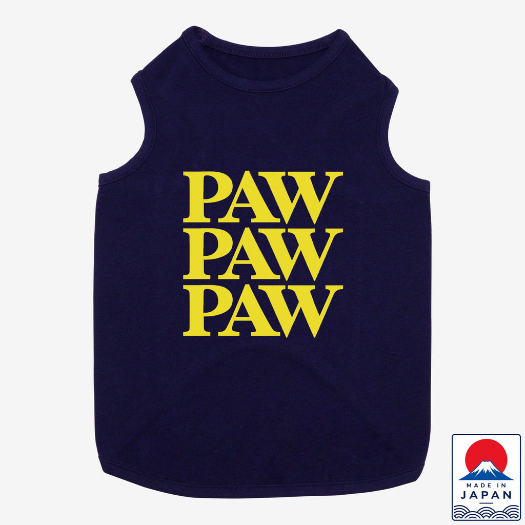 PAW PAW PAW LOGO PRINT PET NO SLEEVE T