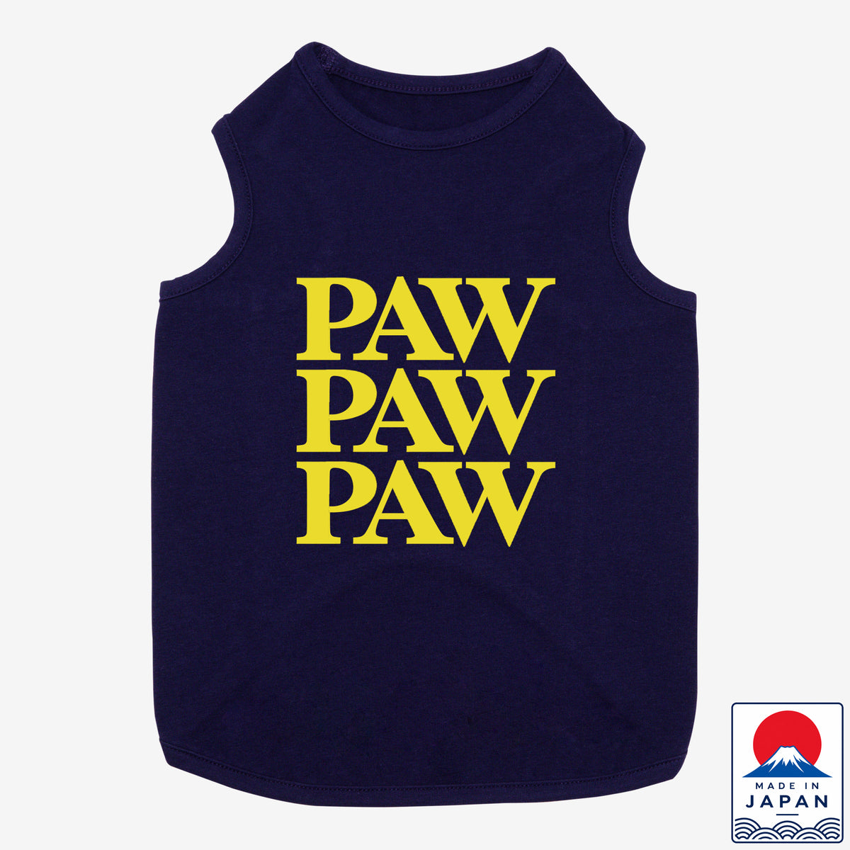 PAW PAW PAW LOGO PRINT PET NO SLEEVE T