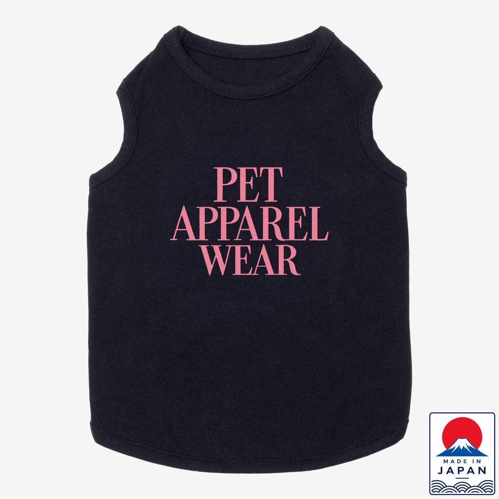 PET APPAREL WEAR LOGO A PET NO SLEEVE T