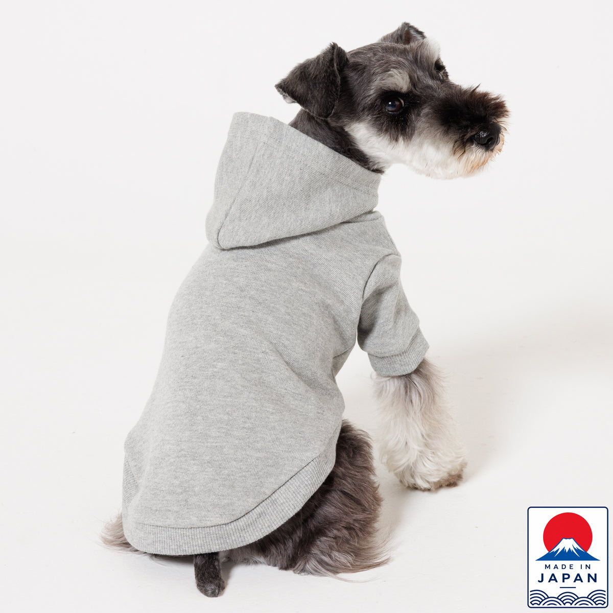 【NEW】PET HALF SLEEVE FRENCH TERRY PARKA HEATHER GRAY