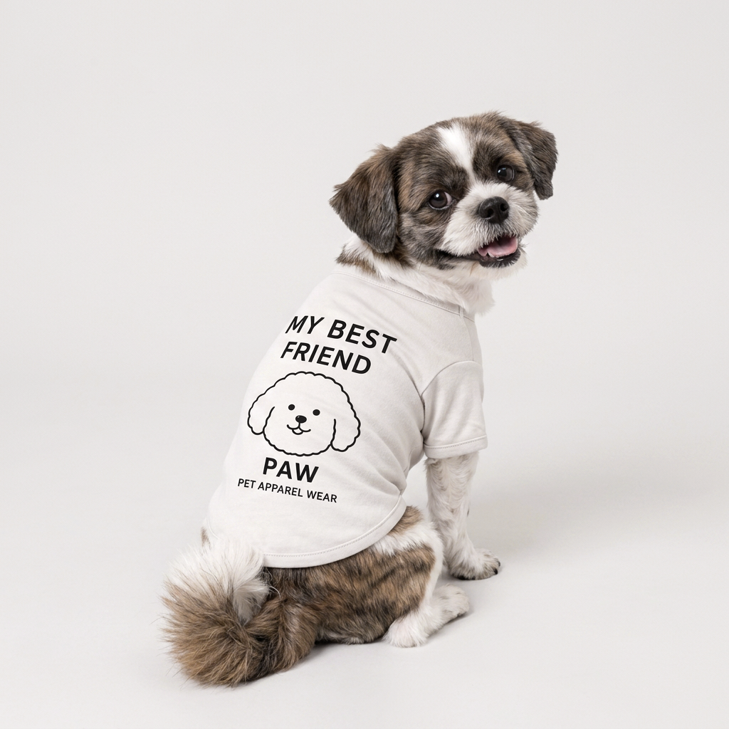 【ORIGINAL PRINT】 PET HALF SLEEVE T
