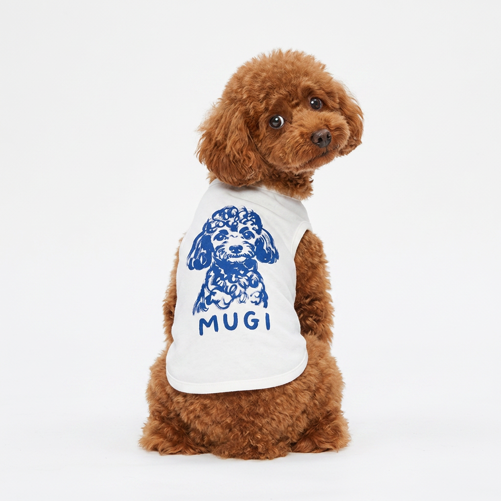 【ORIGINAL PRINT】 PET NO SLEEVE T