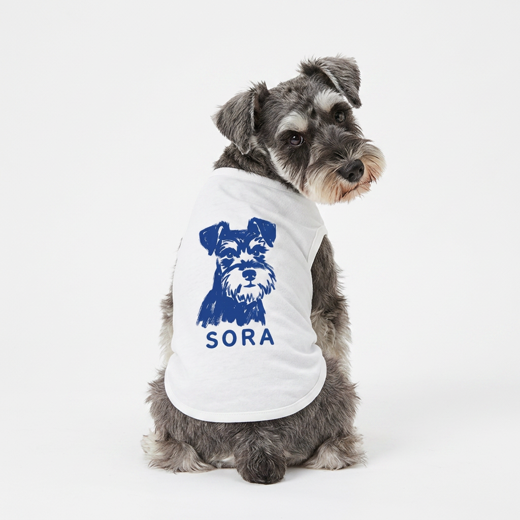 【ORIGINAL PRINT】 PET HALF SLEEVE T