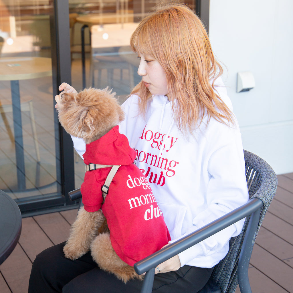 “PAW ORIGINALS第1弾” DMC PET HALF SLEEVE FRENCH TERRY PARKA