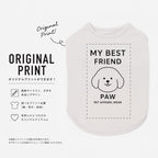 【ORIGINAL PRINT】 PET HALF SLEEVE T