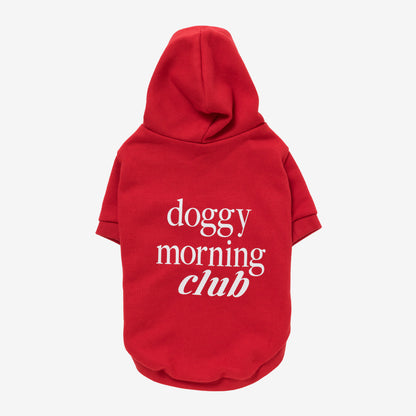 DMC PET HALF SLEEVE FRENCH TERRY PARKA