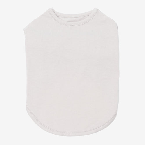 PET HALF SLEEVE T GRAY