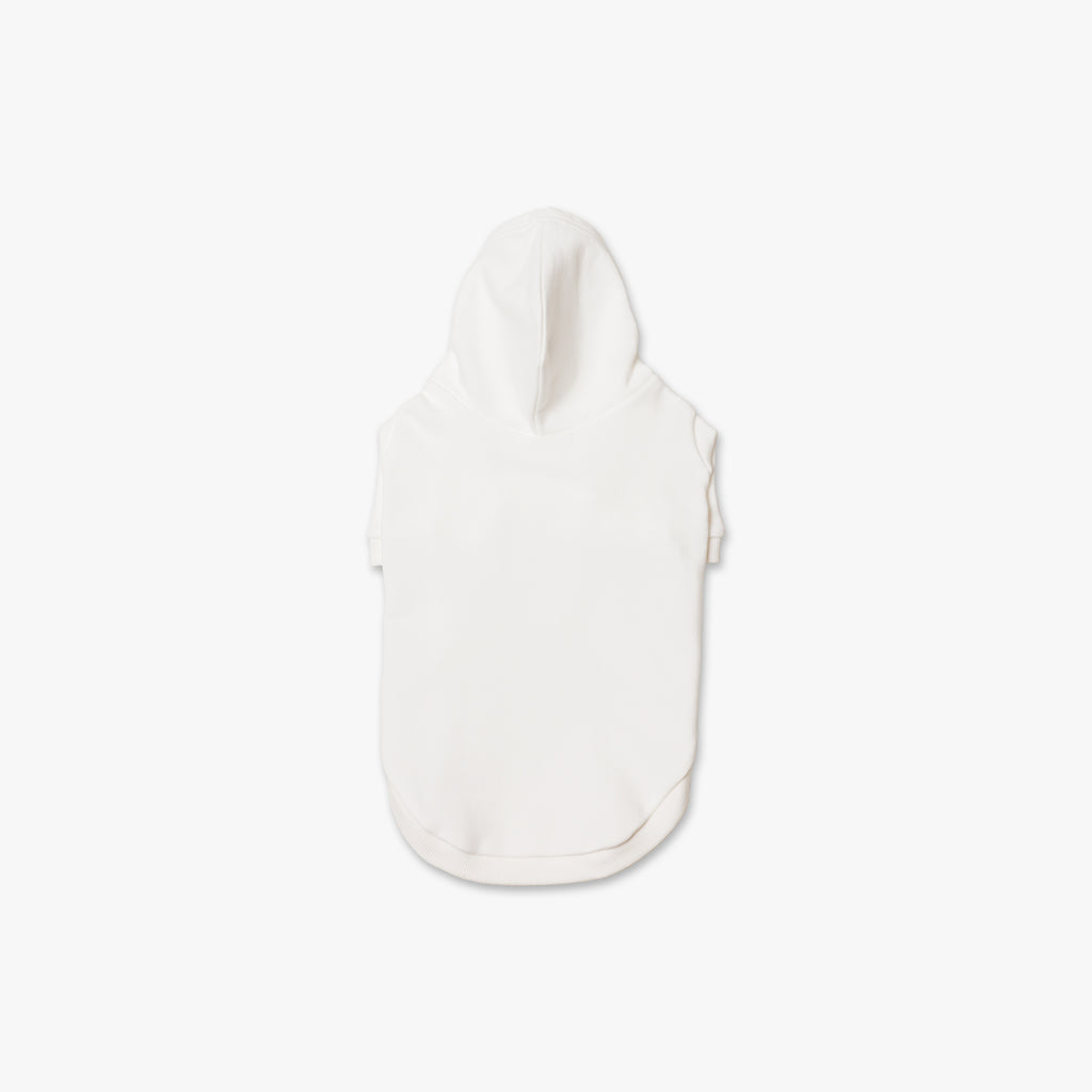 【NEW】PET HALF SLEEVE FRENCH TERRY PARKA HEATHER WHITE