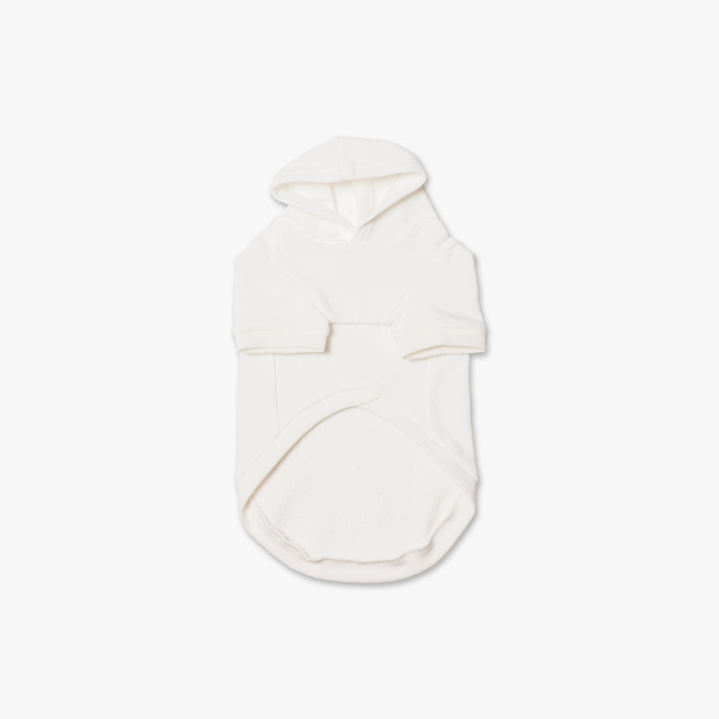 【NEW】PET HALF SLEEVE FRENCH TERRY PARKA HEATHER WHITE