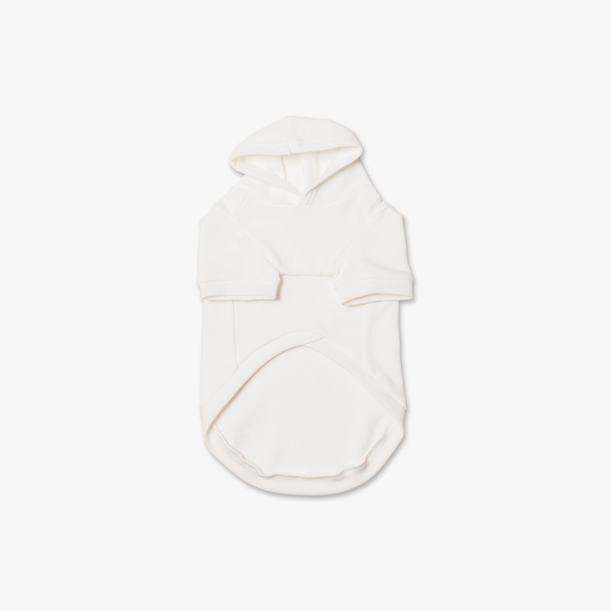 【NEW】PET HALF SLEEVE FRENCH TERRY PARKA HEATHER WHITE