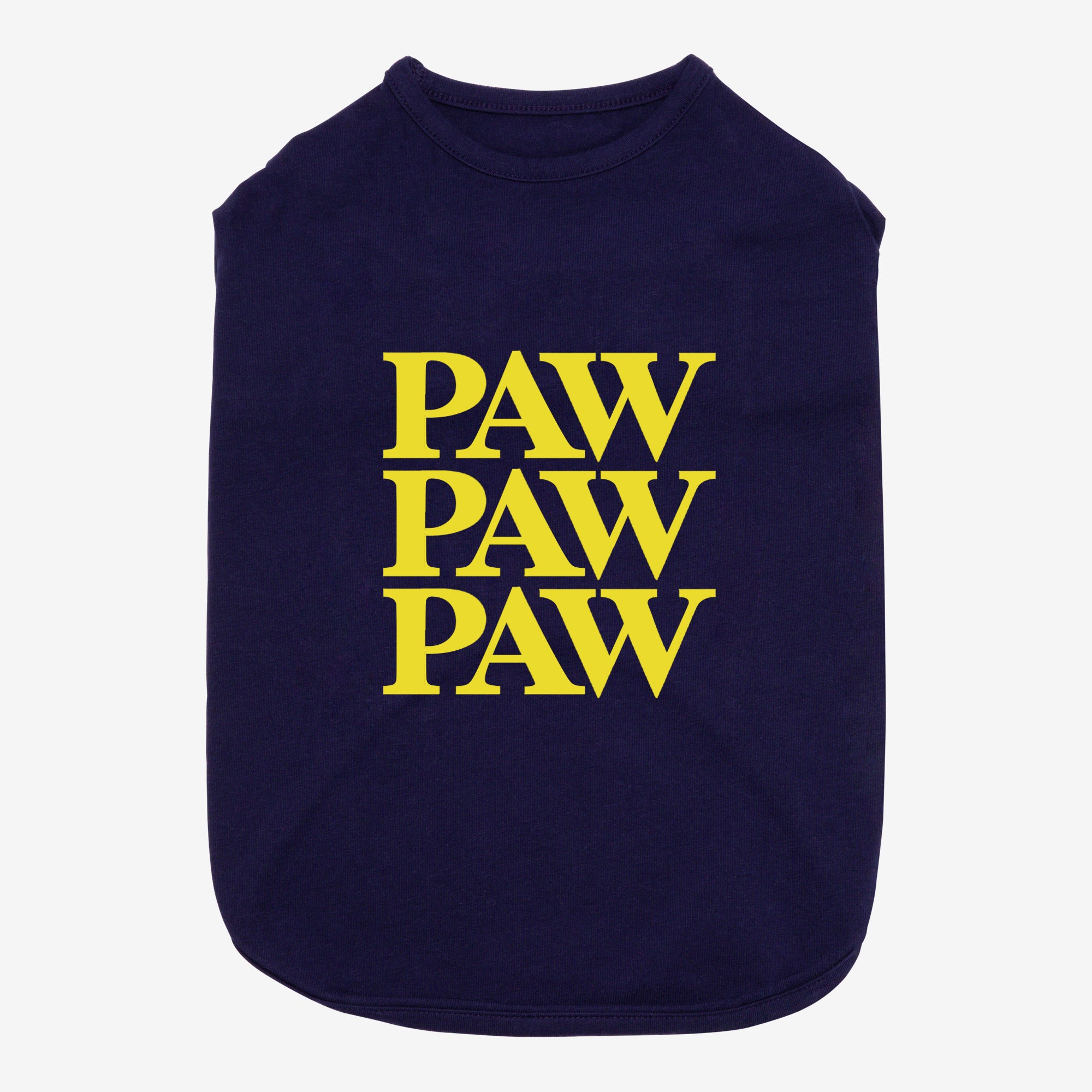 PAW PAW PAW LOGO PRINT PET HALF SLEEVE T