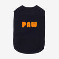 PAW  LOGO  PRINT PET HALF SLEEVE T