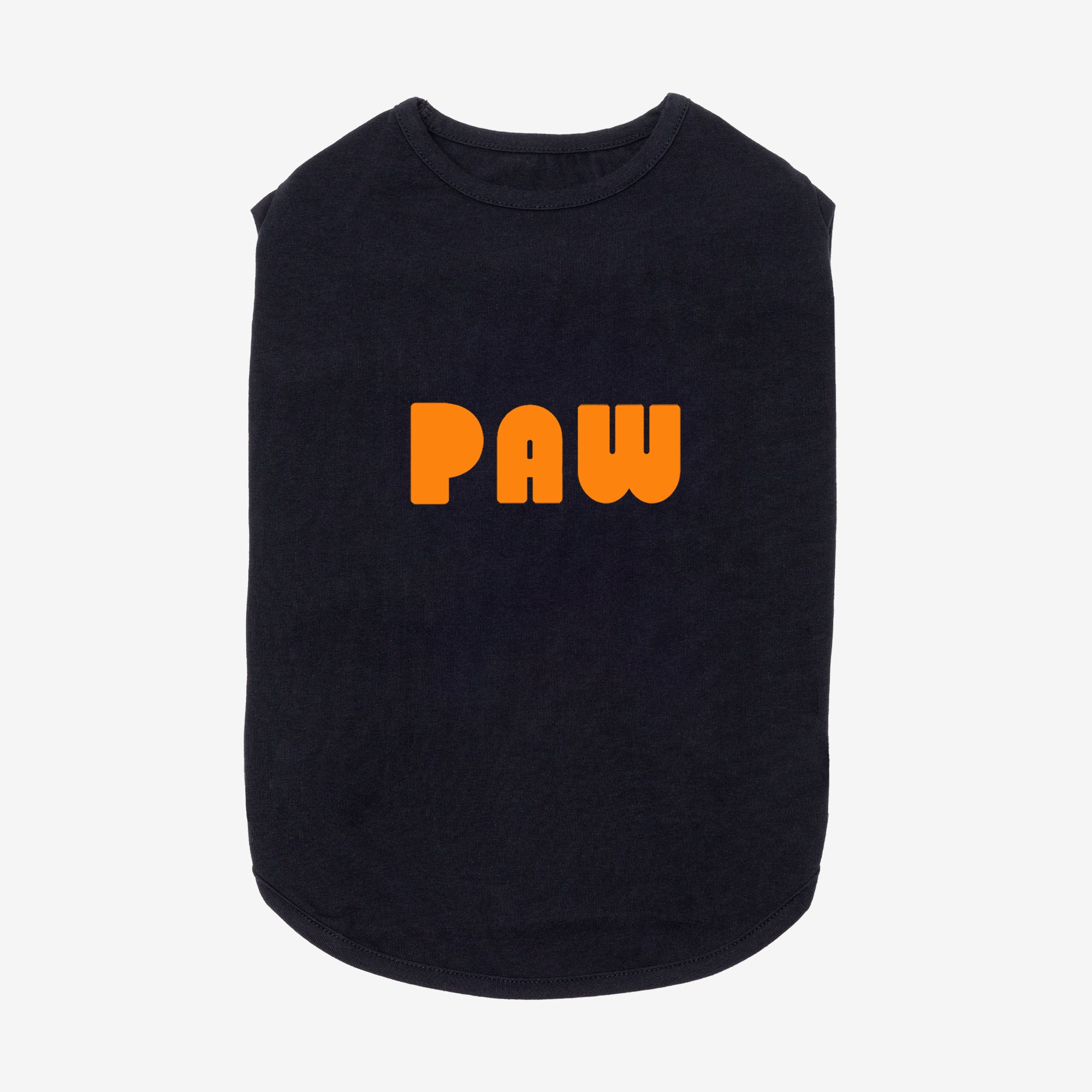 PAW  LOGO  PRINT PET HALF SLEEVE T