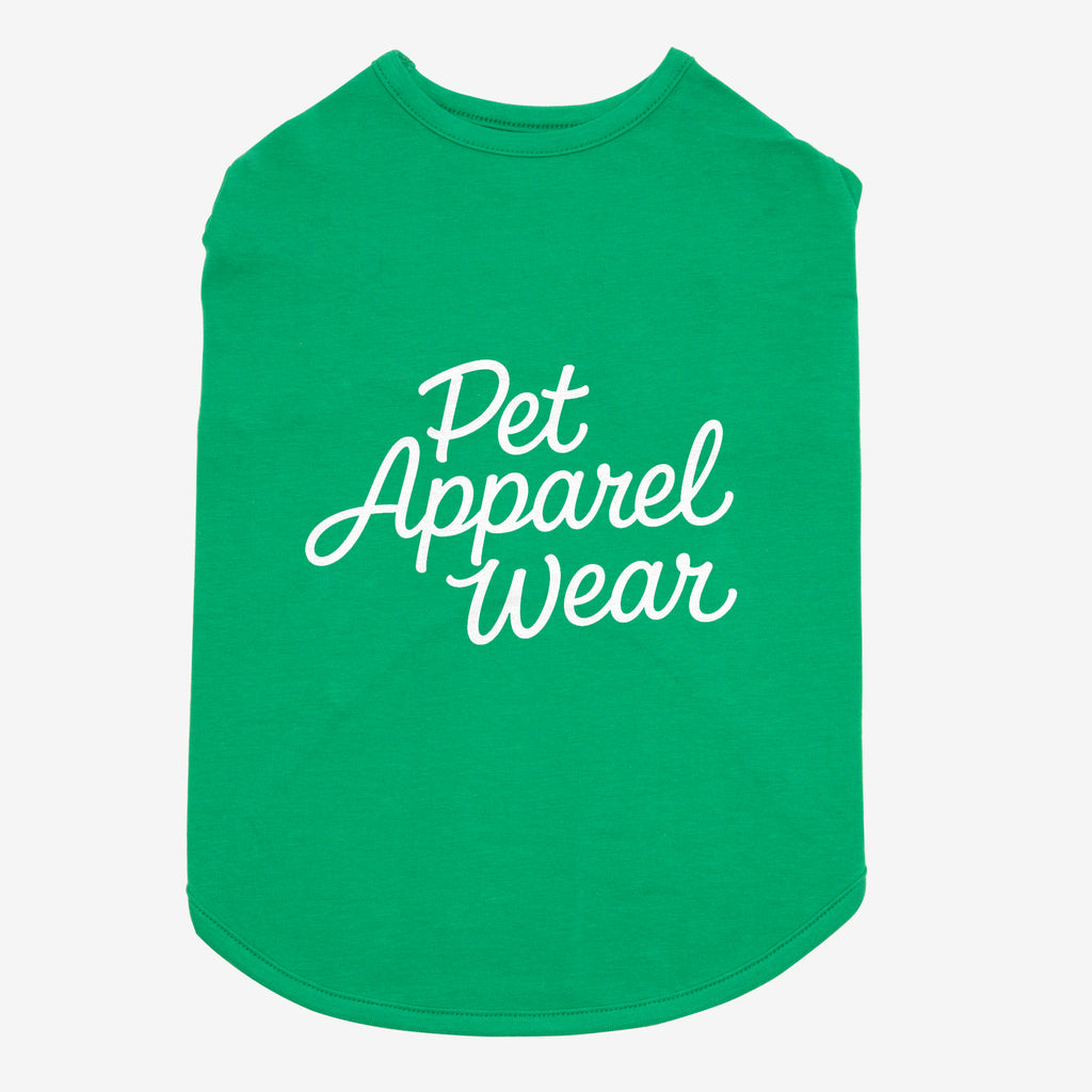 PET APPAREL WEAR LOGO B PRINT PET HALF SLEEVE T