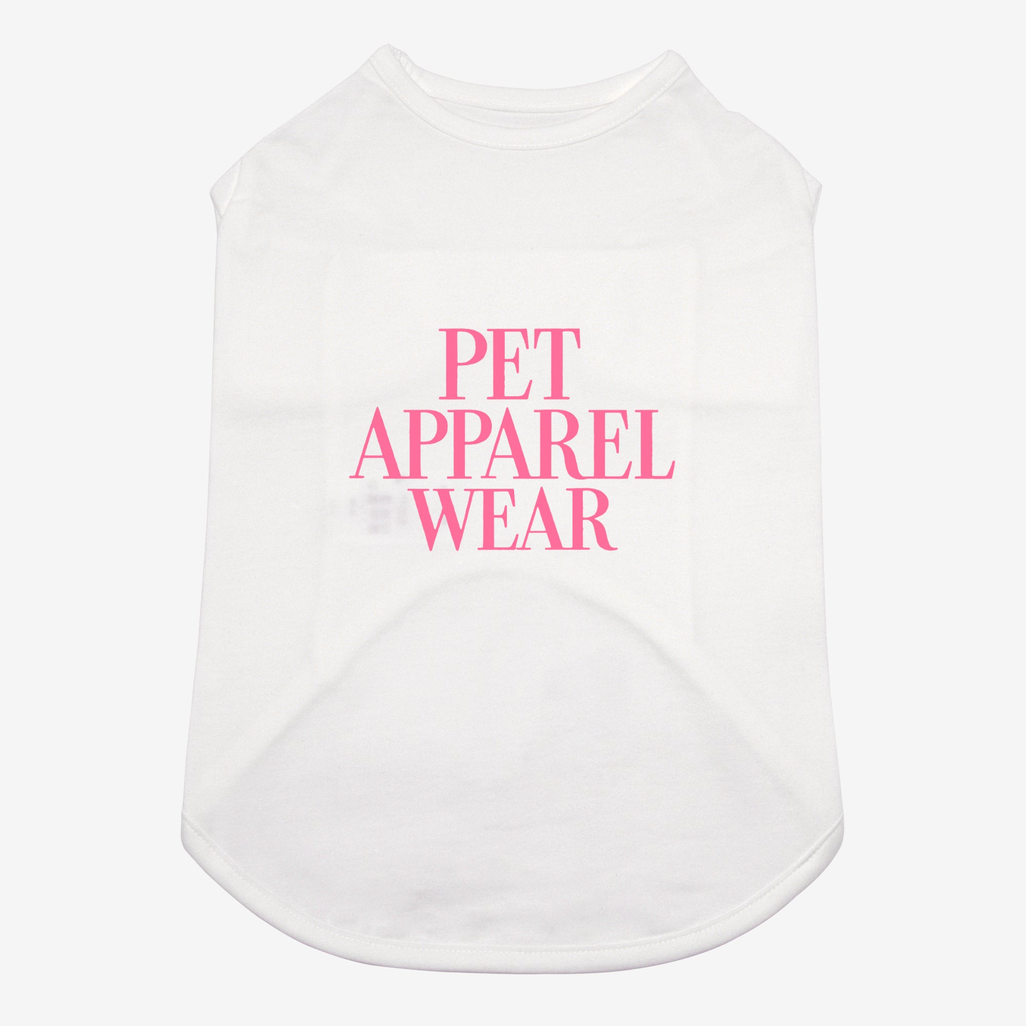 PET APPAREL WEAR LOGO A PRINT PET HALF SLEEVE T