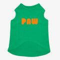 PAW LOGO PRINT PET NO SLEEVE T
