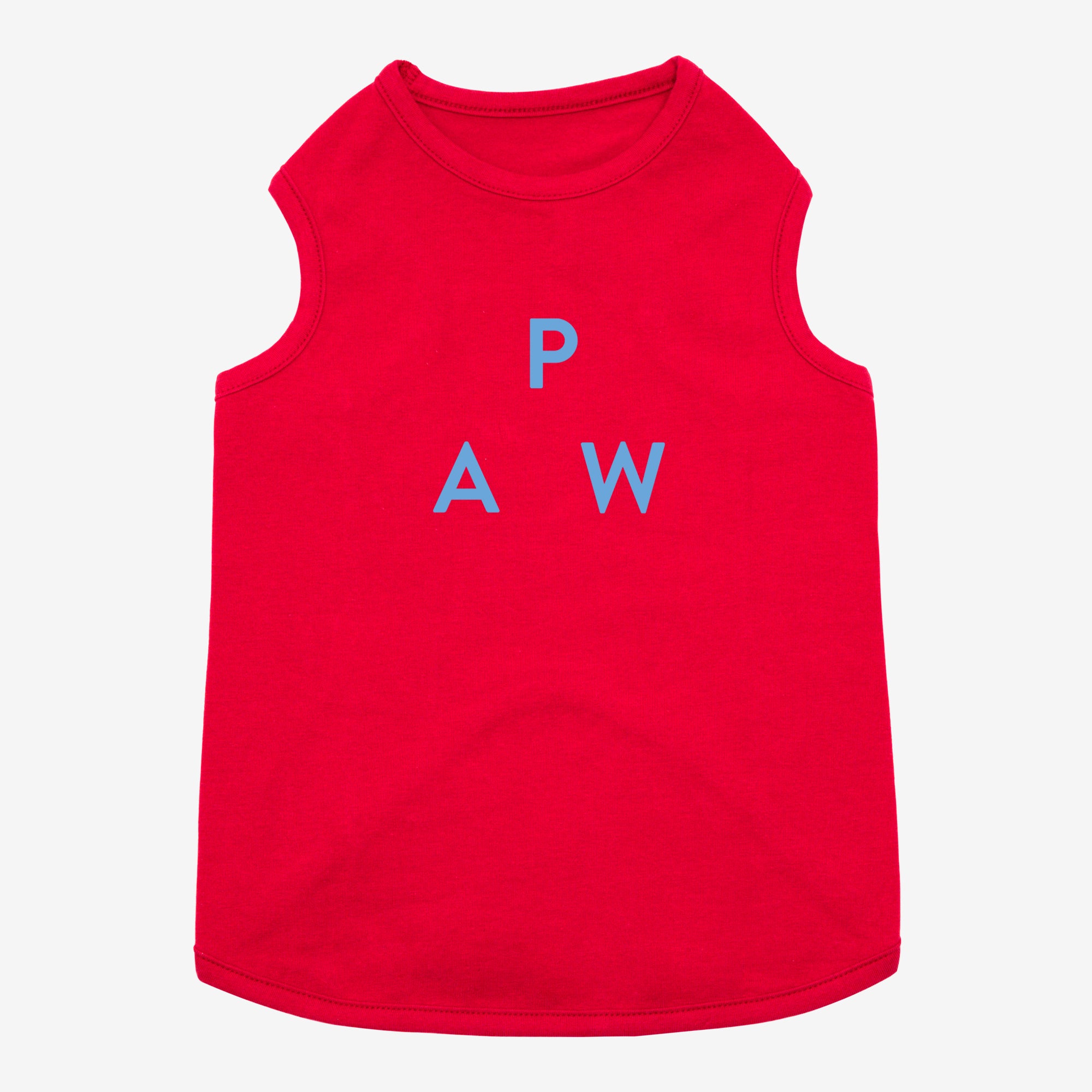 PAW TRIANGLE LOGO PET NO SLEEVE T