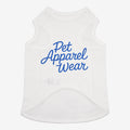 PET APPAREL WEAR LOGO B PRINT PET NO SLEEVE T