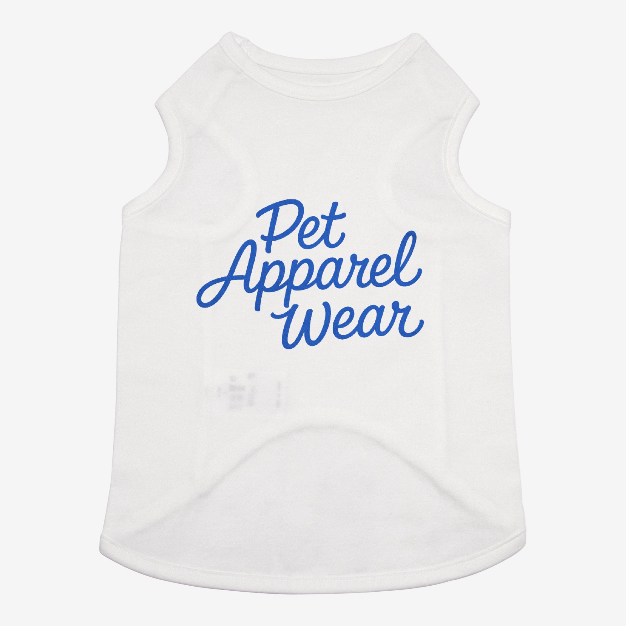 PET APPAREL WEAR LOGO B PRINT PET NO SLEEVE T