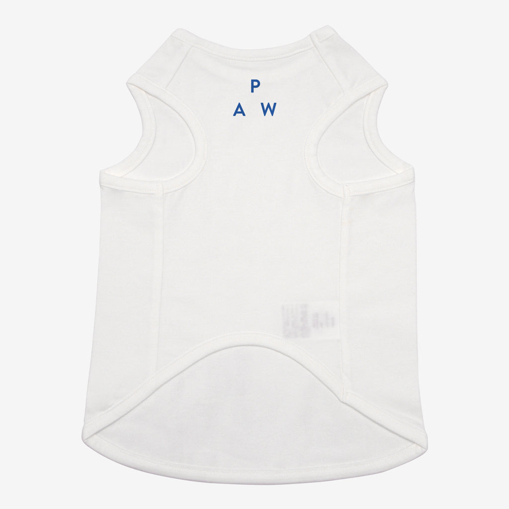 PET APPAREL WEAR LOGO B PRINT PET NO SLEEVE T