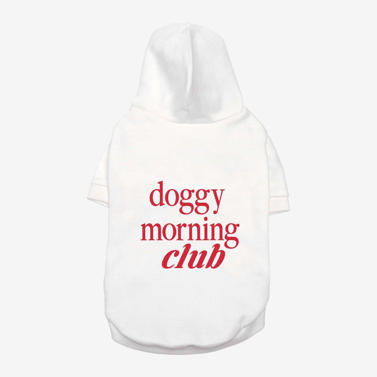 “PAW ORIGINALS第1弾” DMC PET HALF SLEEVE FRENCH TERRY PARKA