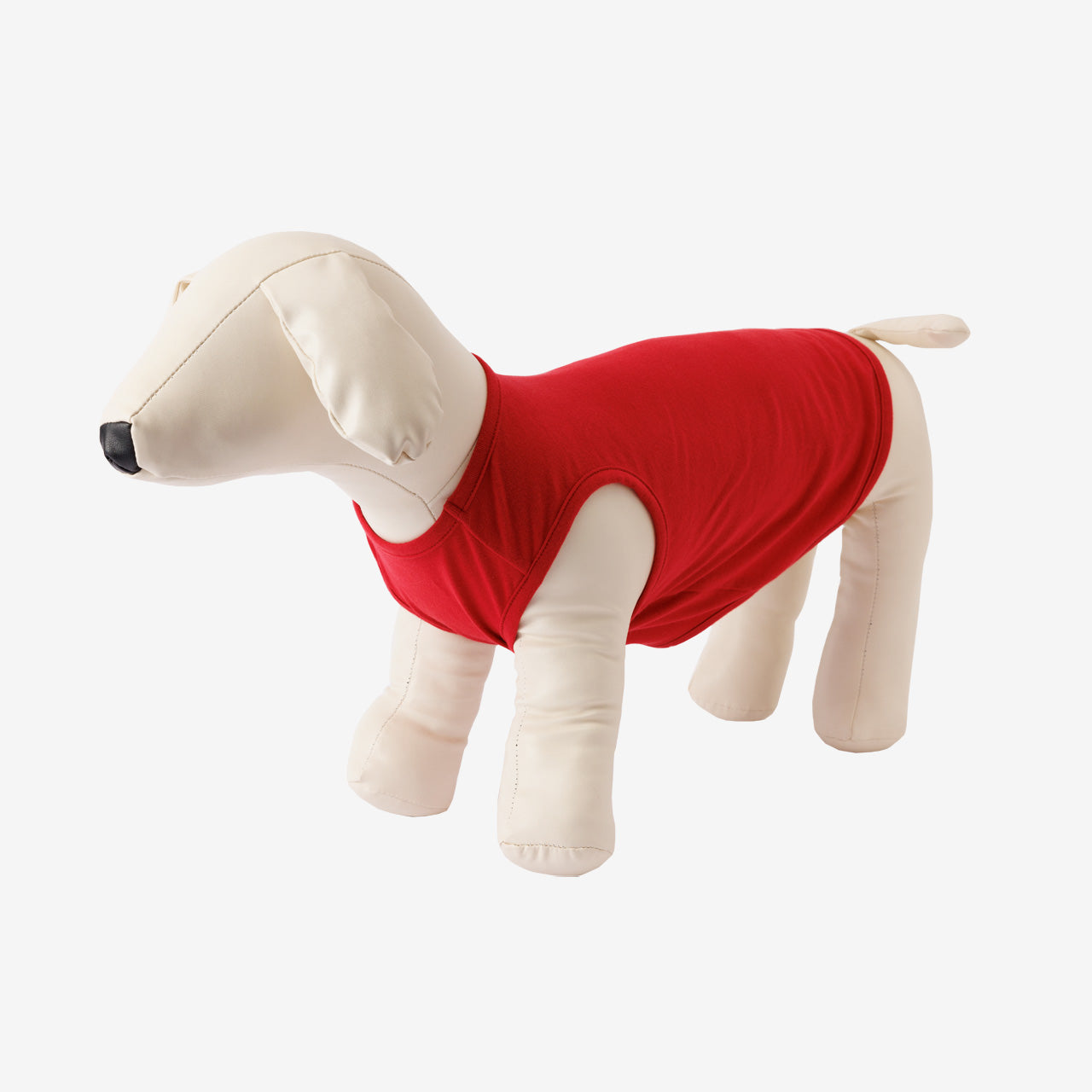 PET NO SLEEVE T RED